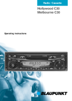 Blaupunkt Melbourne-C-30 - Owners Manual